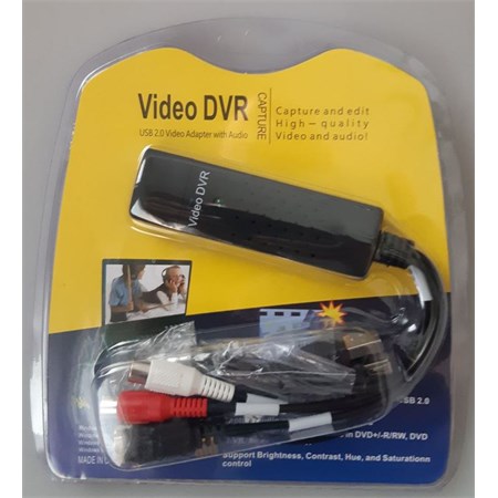 Převodník analogové video+zvuk na digitální - USB 2.0