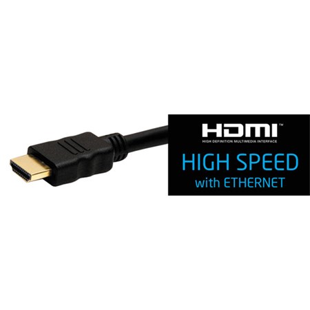 Cable HDMI - HDMI  5m (gold,ethernet)