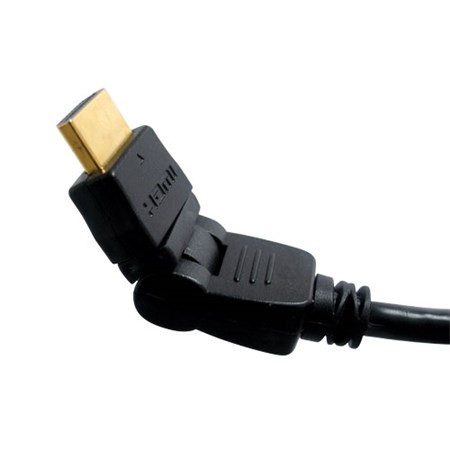 Kabel HDMI - HDMI  1,5m (gold-otočné,ethernet)