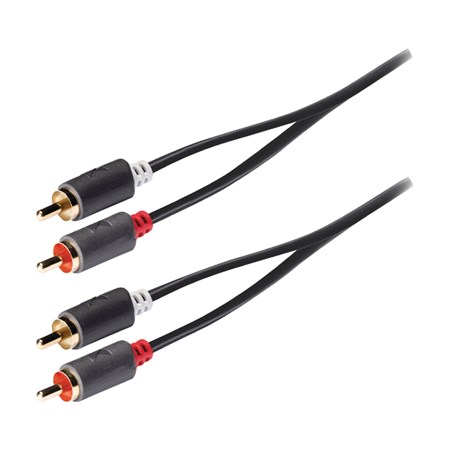 Cable KÖNIG 2xCINCH connector/2xCINCH connector 2m