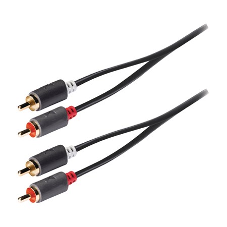 Cable KÖNIG 2xCINCH connector/2xCINCH connector 3m