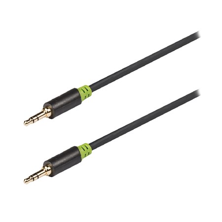Cable 1x JACK 3.5 mm connector - 1x JACK 3.5 mm connector 1m KÖNIG KNA22000E10