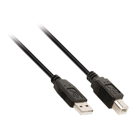Kábel 1x USB 2.0 A konektor - 1x USB 2.0 B zdierka 3m VALUELINE VLCP60100B30