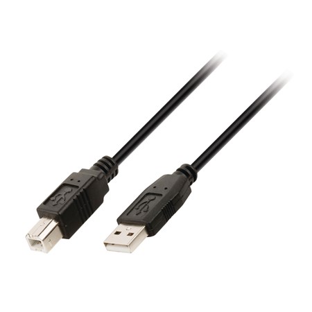 Kabel 1x USB 2.0 A konektor - 1x USB 2.0 B zdířka 3m VALUELINE VLCP60100B30