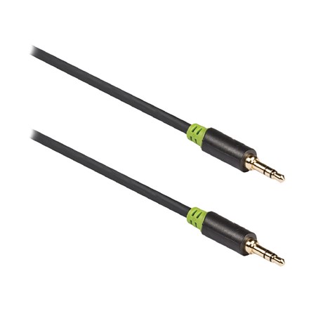 Cable 1x JACK 3.5 mm connector - 1x JACK 3.5 mm connector 0.5m KÖNIG KNA22000E05