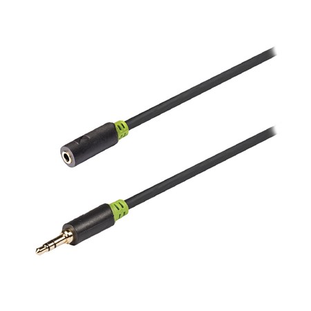 Cable Jack 3,5mm connector/Jack 3,5mm socket 3m König KNA22050E30
