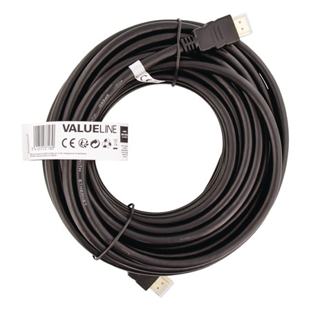 Cable 1x HDMI connector - 1x HDMI connector 10m VALUELINE VGVT34000B100