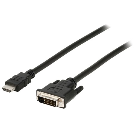 Kabel video 1x HDMI konektor - 1x DVI konektor 3m VALUELINE VLCP34800B30