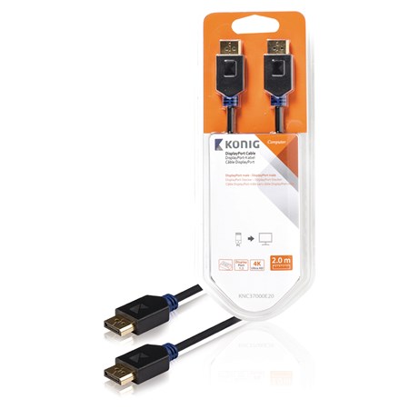 Kabel video 1x HDMI konektor - 1x HDMI konektor 2m KÖNIG KNC37000E20