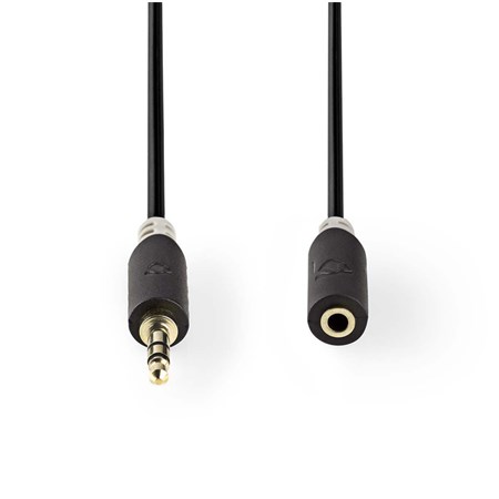 Kabel Jack 3,5mm konektor/Jack 3,5mm zdířka 1m NEDIS CABW22000AT10