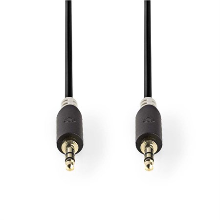 Kabel Jack 3,5mm konektor/2x Jack 3,5mm konektor 0,5m NEDIS CABW22000AT05