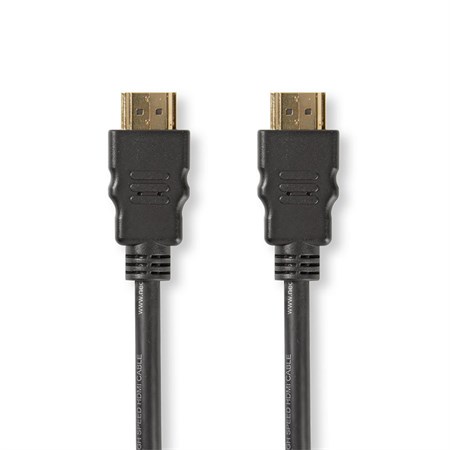 Cable HDMI 1,5m NEDIS CVGT34001BK15