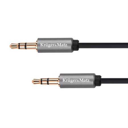 Kábel KRUGER & MATZ JACK 3.5 konektor/JACK 3.5 konektor 1,8m KM1227 Basic