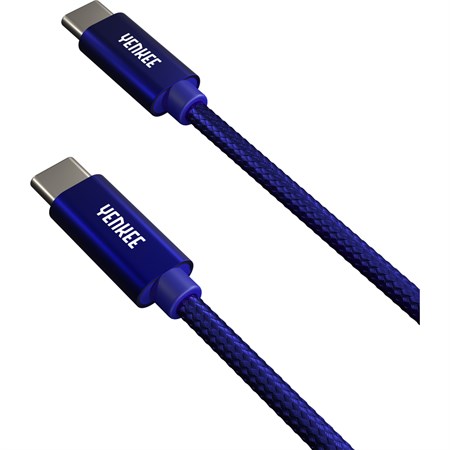 Cable YENKEE YCU C101 BE USB-C/USB-C 2.0 1m Blue