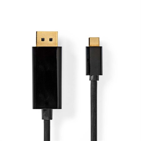 Cable USB-C - DisplayPort NEDIS CCGB64352BK20