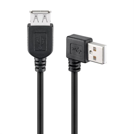 Kábel GOOBAY 95702 USB/USB 0,3m Black