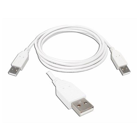 Cable USB 2.0 A - USB 2.0 A, 1m