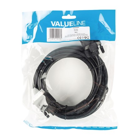 Cable 1x DVI connector - 1x DVI connector 3m VALUELINE VLCP32000B30