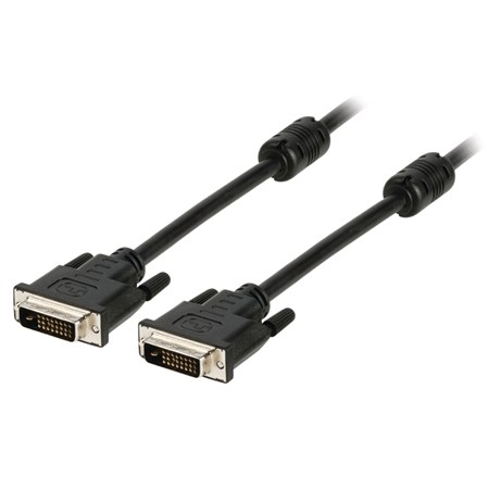 Kabel 1x DVI konektor - 1x DVI konektor 5m VALUELINE VLCP32000B50