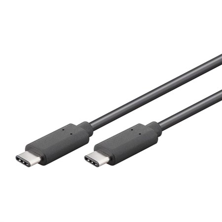 Kabel USB 3.1 C/USB C konektor 1m černý