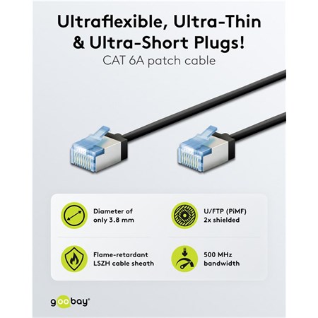 Cable UTP RJ45/RJ45 GOOBAY 74315 0,15m