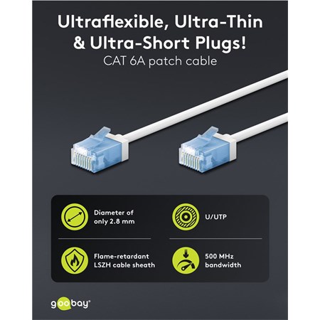 Cable UTP RJ45/RJ45 GOOBAY 74285 0,5m