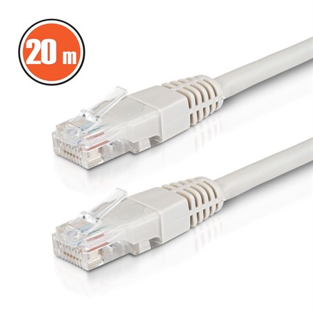 Kabel UTP Cat6 20m DELIGHT 20348