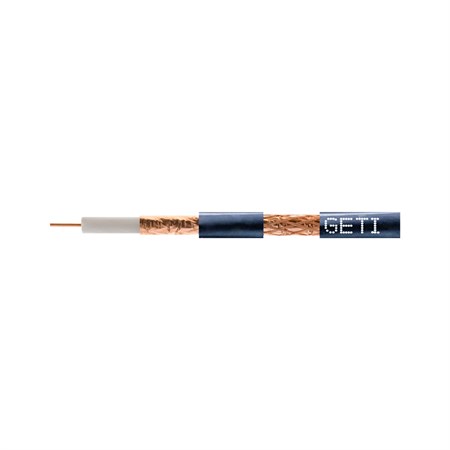 Coaxial cable Geti 401CU PE 100m (outdoor)