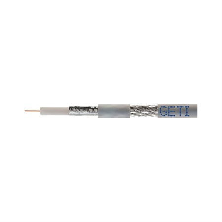 Koaxiálny kábel Geti 407AL PVC (100m)