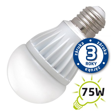 Žárovka LED A60 E27 12W bílá přírodní (Al) TIPA