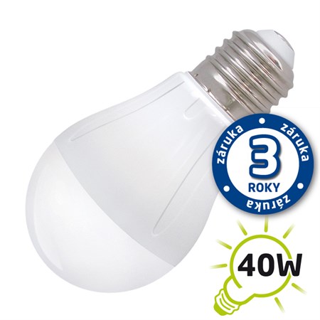Žárovka LED A55 E27  5W bílá teplá TIPA