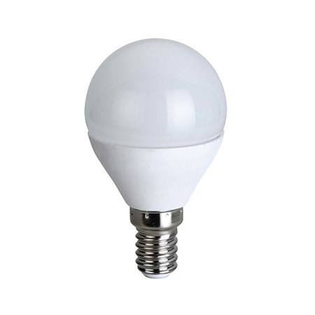 Bulb LED E14  6W G45 white warm SOLIGHT WZ416