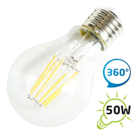 LED bulb A60 E27 6W warm white retro TIPA