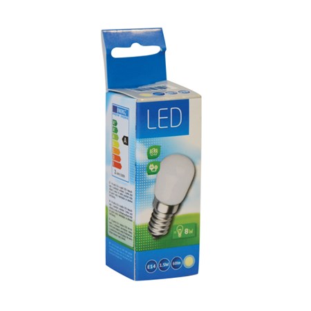 Žárovka LED do lednice a digestoře E14 1.5W bílá teplá TIPA