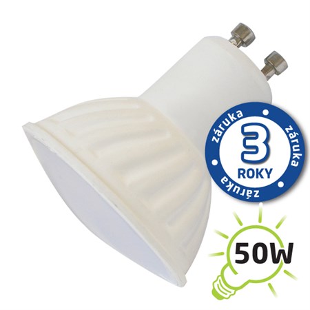 Žárovka LED SPOT GU10 7W bílá teplá TIPA