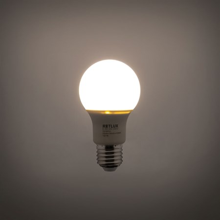 Žárovka LED E27  9W A60 bílá přírodní RETLUX RLL 285