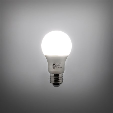 Žárovka LED E27 12W A60 bílá studená RETLUX RLL 250