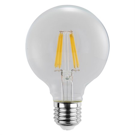 Bulb Filament LED E27 6W GLOBE white warm RETLUX RFL 222