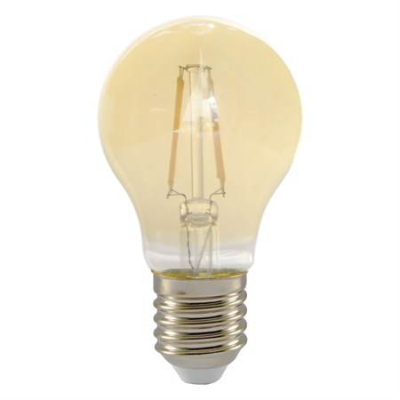Bulb Filament LED E27 4W A60 warm white RETLUX RFL 224 Amber