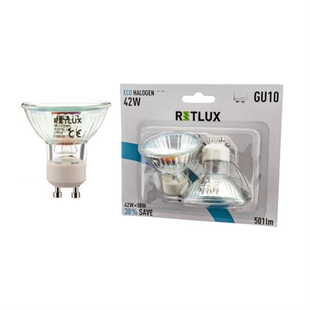 Bulb halogen GU10 2x42W RETLUX RHL 209 Spot