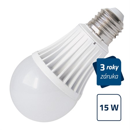 LED žiarovka Geti A60, E27, 15W, neutrálna biela