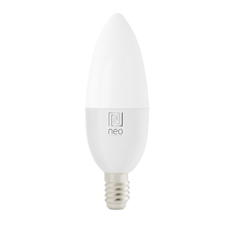 Smart LED žárovka E14 5W teplá bílá IMMAX NEO 07002L ZigBee Tuya