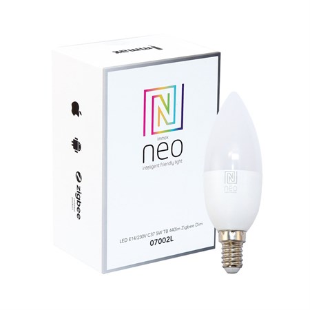 Smart LED bulb E14 5W warm white IMMAX NEO 07002L ZigBee Tuya