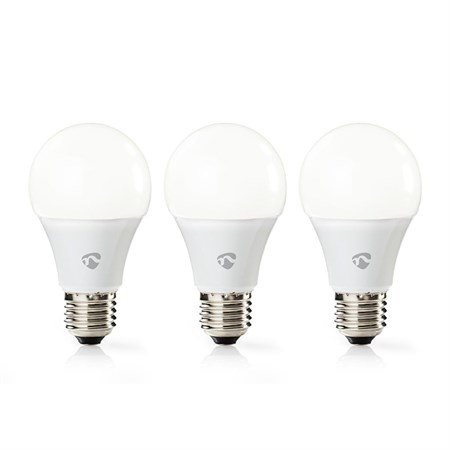 Smart set LED bulbs E27 9W warm white NEDIS WIFILW31WTE27 WiFi Tuya
