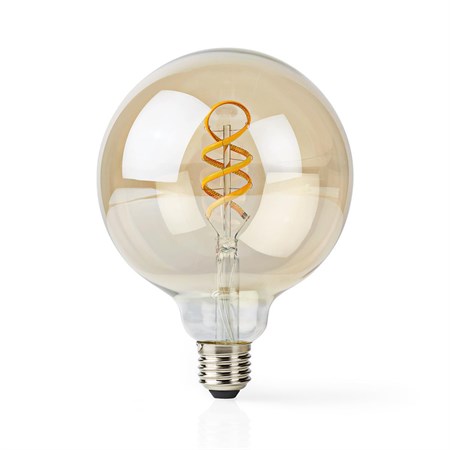 Smart LED bulb E27 5.5W warm white NEDIS WIFILT10GDG125 WiFi Tuya