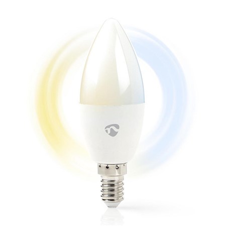 Smart LED bulb E14 4.5W white NEDIS WIFILW13WTE14 WiFi Tuya