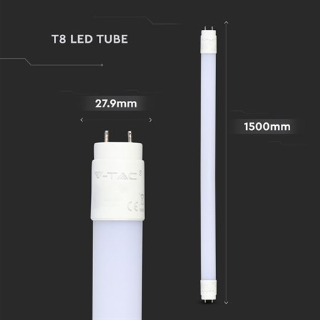 LED fluorescent linear T8 22W 2000lm 4000K 150cm V-TAC VT-151 Samsung chip