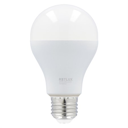 Žárovka LED E27 20W A67 bílá studená RETLUX RLL 324
