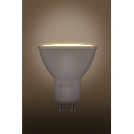 LED bulb GU10 5W warm white RETLUX REL 36 2pcs