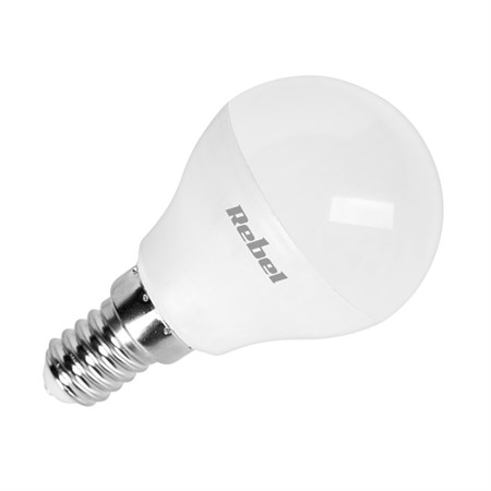 Žiarovka LED E14 8W G45 REBEL biela prírodná ZAR0520-1